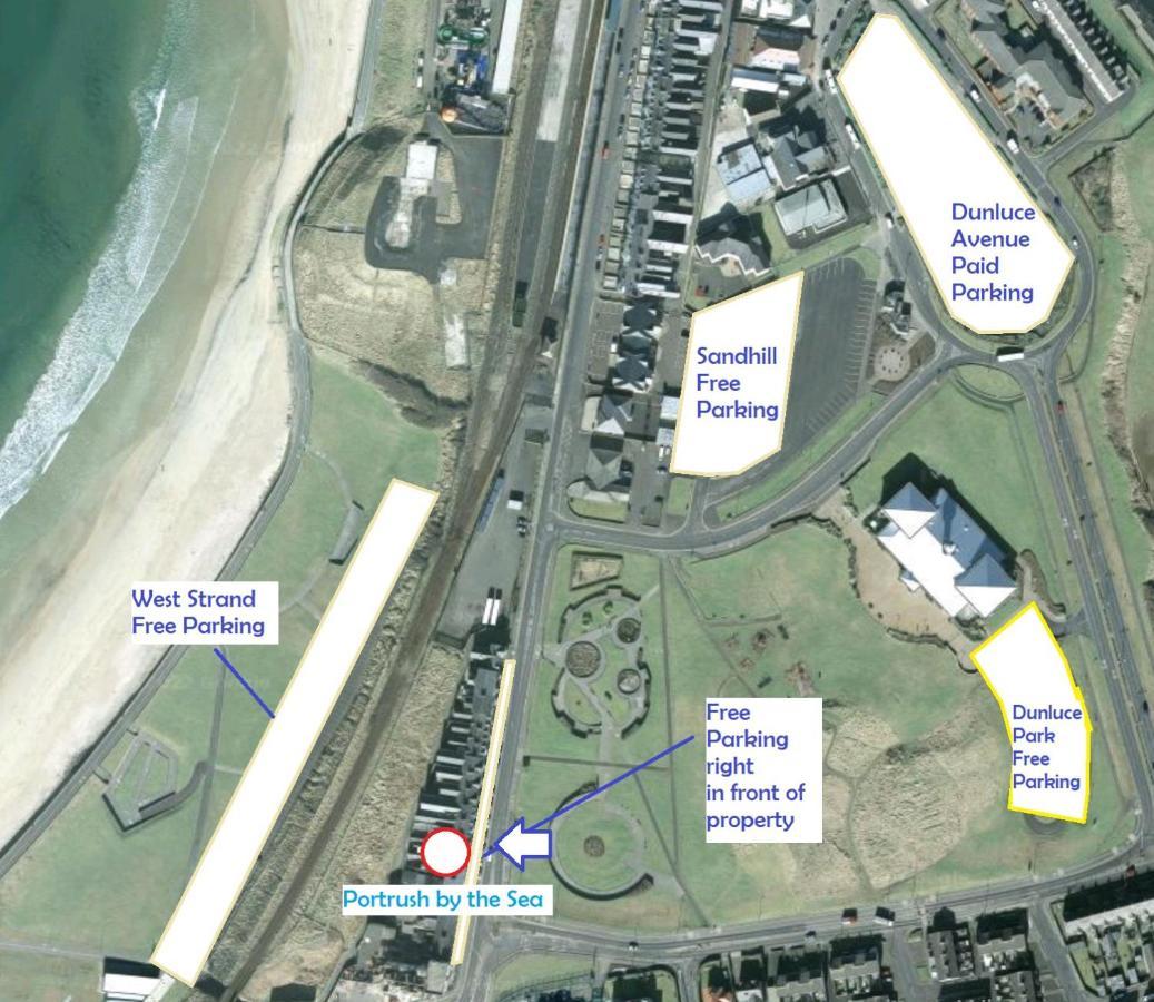 5 Dunluce Park - Portrush By The Seaアパートメント エクステリア 写真